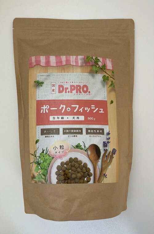 【同梱不可】【12個セット】ニチドウ Dr.PRO.ポーク＆フィッシュオールステージ800g