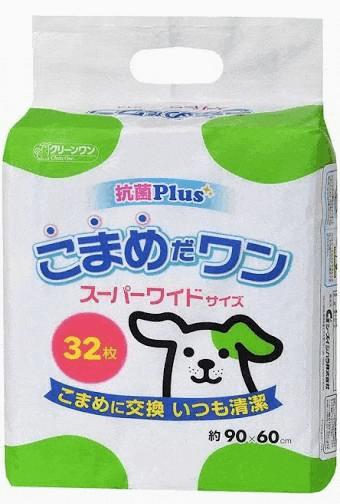 【同梱不可】クリーンワン こまめだワン スーパーワイド 32枚