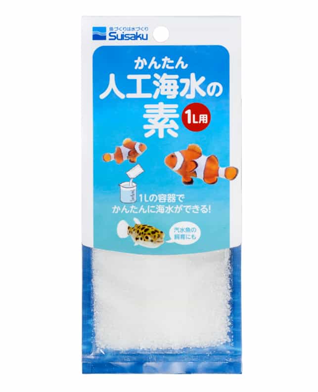 【同梱不可】【10個セット】水作 かんたん人工海水の素1L用