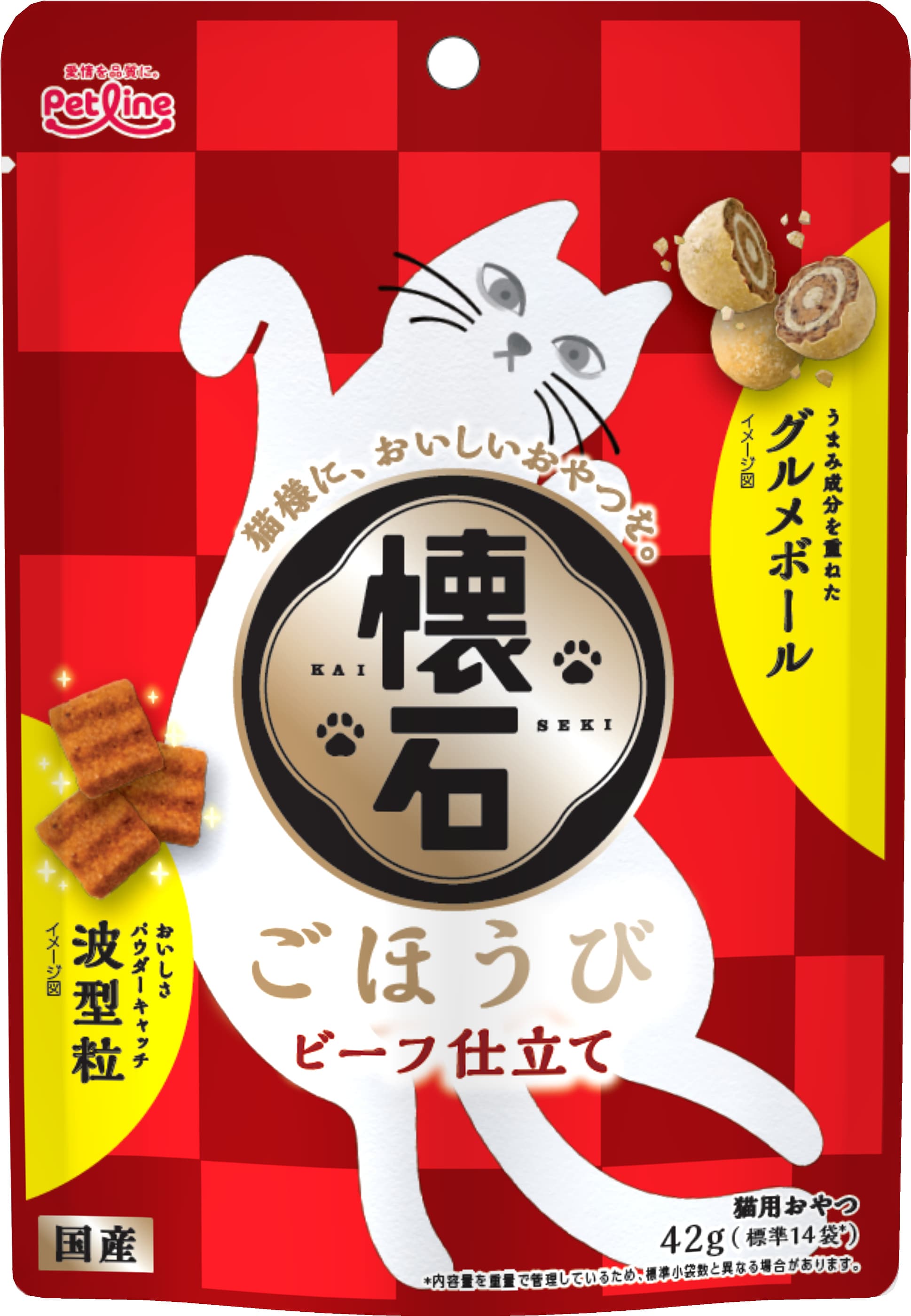 乐天商城 - 【同梱不可】【24個セット】懐石ごほうび　ビーフ仕立て 42g