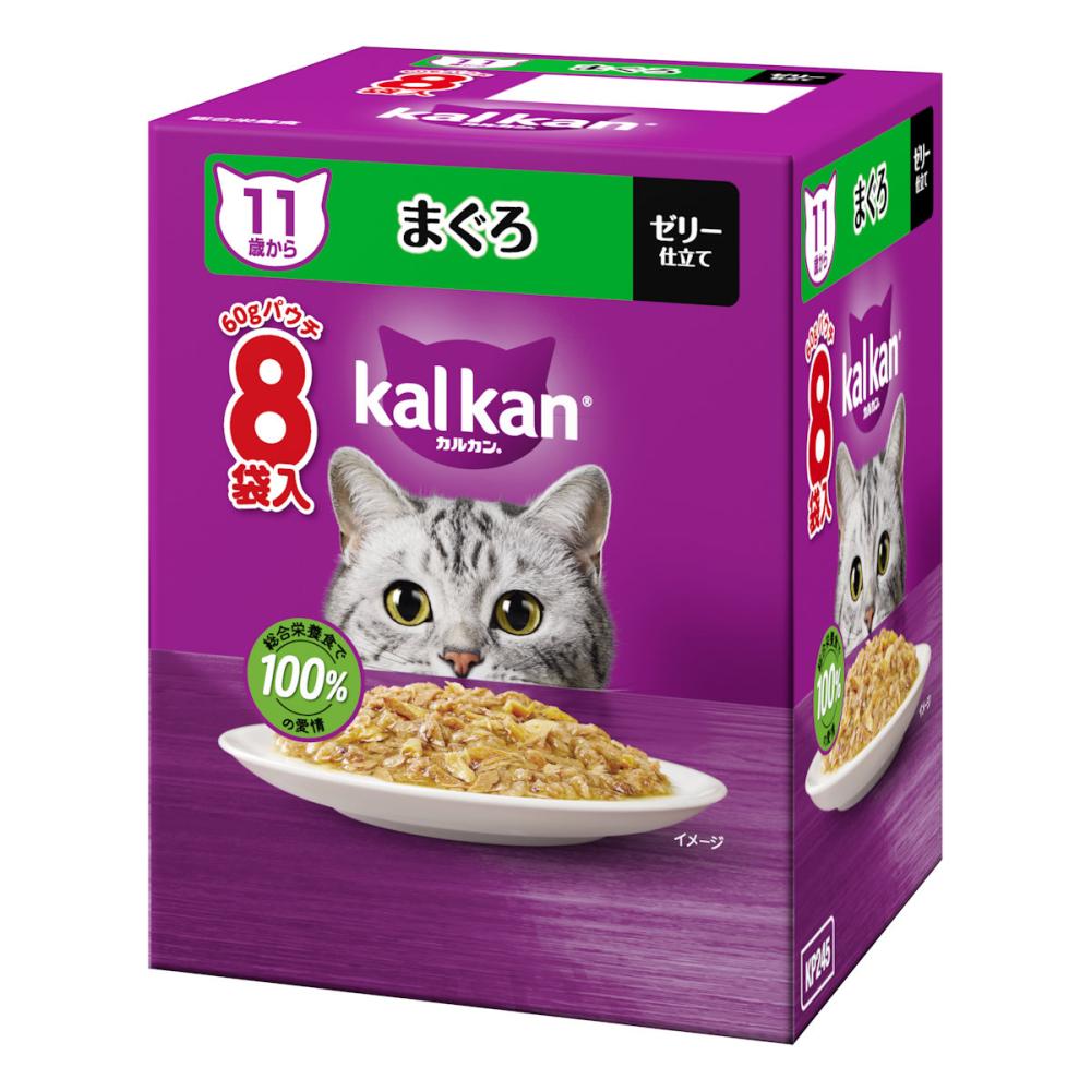 Rakuten - マースジャパン 【同梱不可】【20個セット】マースジャパンリミテッド カルカンパウチ　11歳から　まぐろ 60g×8