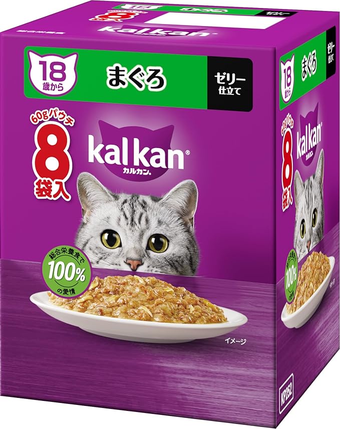 乐天商城 - 【同梱不可】【20個セット】マースジャパン カルカンパウチ　18歳から　まぐろ 60g×8