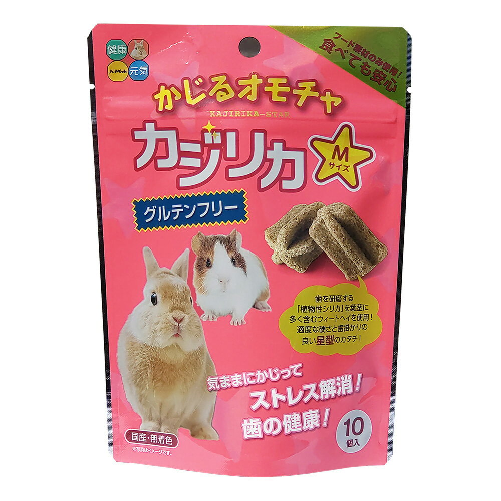 【同梱不可】【12個セット】ハイペット カジリカ スター Mサイズ 10個入