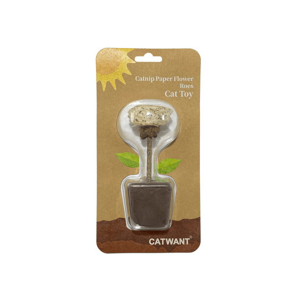 ペットライブラリー 【同梱不可】【3個セット】CATWANT キャットニップローズ(4.0)