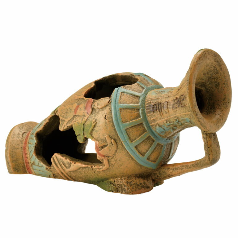 【同梱不可】ペットライブラリー aquaneru アクアリウムオーナメント　エジプトの花瓶