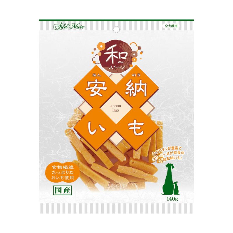 ペティオ 【同梱不可】【3個セット】ペティオ 和スイーツ　さつまいもトリーツ　安納いも 140g