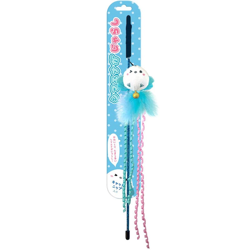 株式会社スーパーキャット 【同梱不可】【3個セット】スーパーキャット シマエナガ　じゃらし　ミント