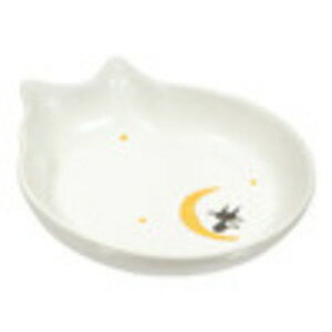 【同梱不可】【2個セット】貝沼産業 猫用食器　猫の耳 三日月