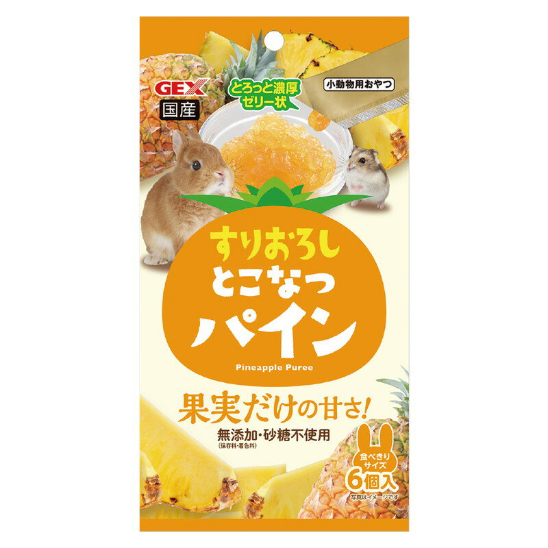 【同梱不可】【36個セット】 ジェックス すりおろし とこなつパイン 6個入