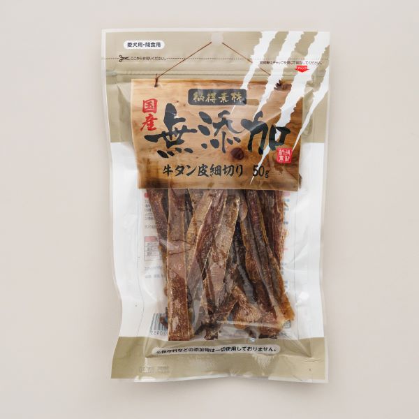 乐天商城 - ペットライブラリー 【同梱不可】【60個セット】 ペットライブラリー 納得素材 牛タン細切り 50g