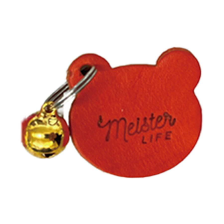 【同梱不可】【2個セット】カワノ産業 マイスターライフ CAT迷子チャーム くまさん オレンジ