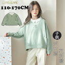 女の子 パーカー プルオーバー 襟付き 春 秋 キッズ ゆったり 長袖 トップス 子供服 トレーナー ガールズ トップス tシャツ キッズ カジュアル 普段着 可愛い 110 120 130 140 150 160 170