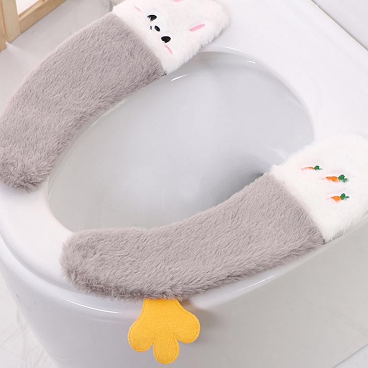 便座シート 厚手 洗える トイレ カバー 便座カバー ふわふわ 節電 トイレ便座シー...