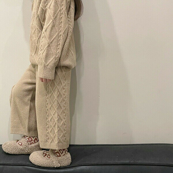 子供服 セットアップ 女の子 男の子 セーターセット 上下セット ニット トップス ...