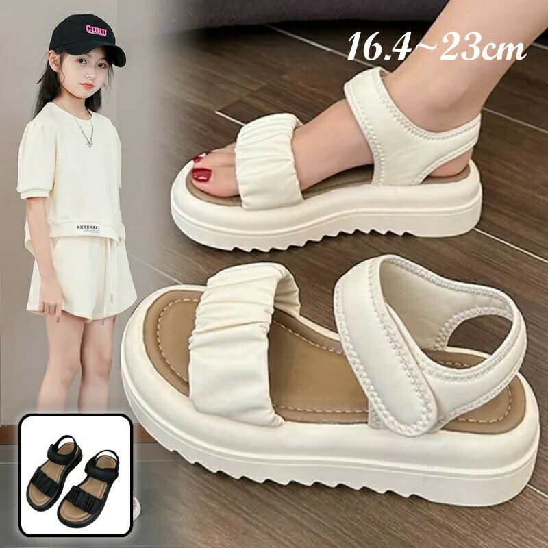 Shoes - 子供 スポーツサンダル 夏 キッズ シューズ 厚底サンダル 女の子 発表会 子供靴 結婚式 ピアノ マジックテープ 靴 ビーチサンダル 子ども靴 おしゃ フォーマル靴 ベビー