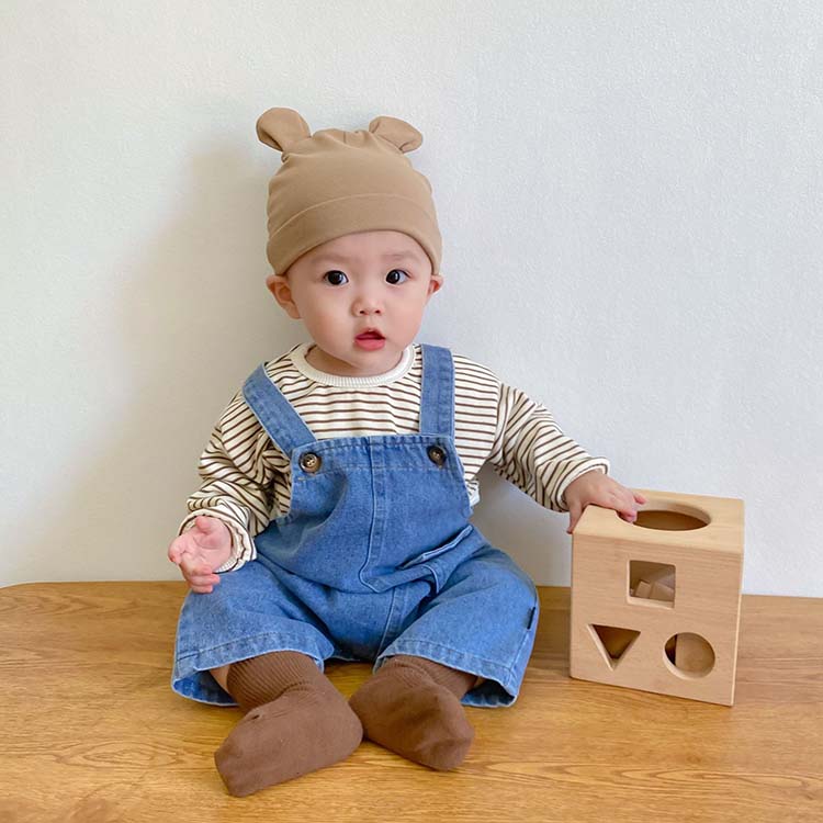 ベビー サロペット パンツ デニム ベビー服 キッズ ユニックス オーバーオール オ...