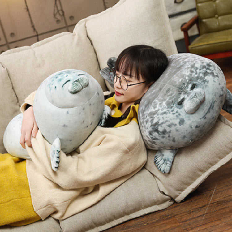 抱き枕 もちもちアザラシクッション ぬいぐるみ 30cm 40cm 60cm 動物 アザラシぬい...