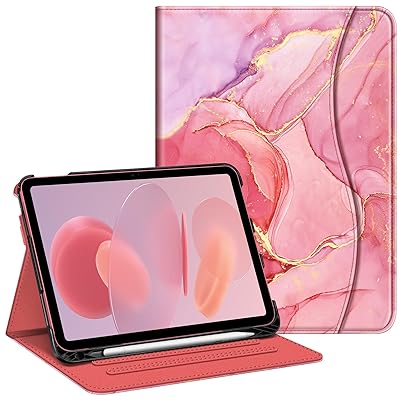 乐天商城 - iPad 第11世代 第10世代 ケース 11 10.9インチ 保護カバー Apple Pencil 収納可能 2つ折スタンド マルチ視角 オートスリープ機能付き P 傷つけ防止 ポケット付き