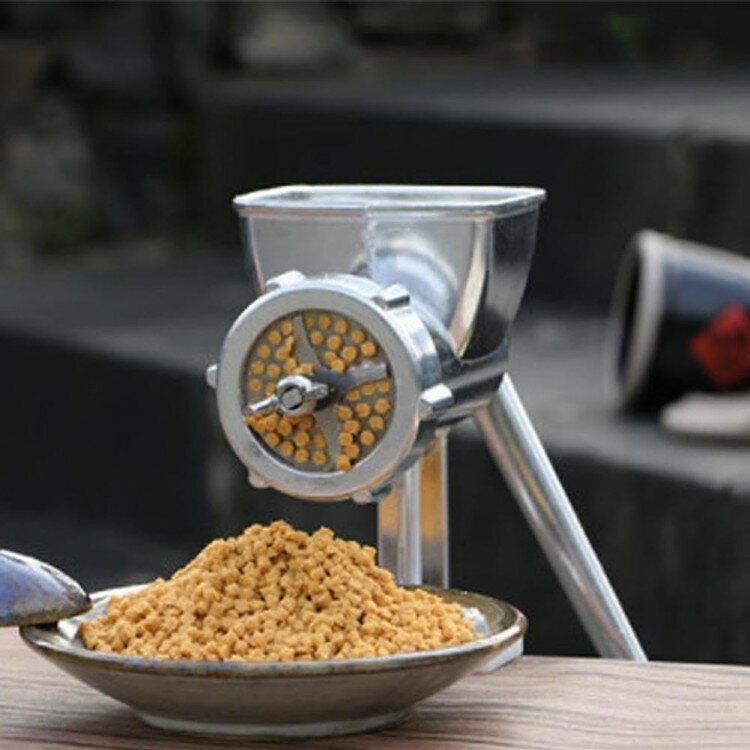 Rakuten - 造粒機 ペレット製造機 ペレタイザー 餌ペレット造粒機 手動式 動物飼料フードペレット製造機 釣り餌の製丸機 犬猫フードペレット製造機 小魚 家禽およびウサギ飼料ペレット製造機