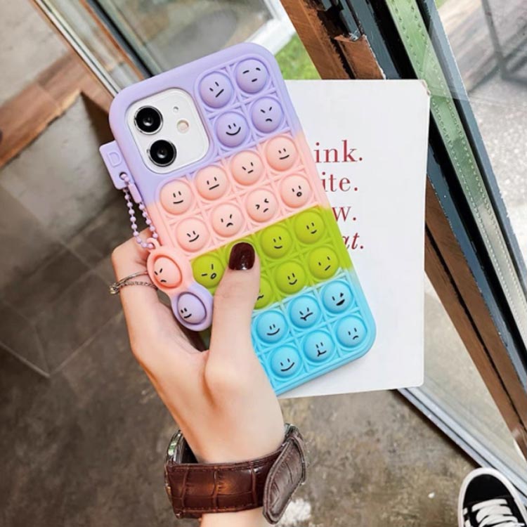 iPhone12 ケース プッシュポップ iPhoneケース シリコンケース スクイーズ玩具 表情柄 スマホケース iPhone12Pro iP iPhone12ProMax iPhome12mini lifeactive-10017917 lifeactive サンプル画像2