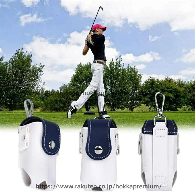 【高品質】アンチスクラッチ合成皮革で作られたゴルフボールポーチは、本革のような柔らかい手触りと耐久性を兼ね備えています 【取り出しやすい】底部分に穴が開いており、指でボールを押し上げやすく設計されています。また、マグネット式ボタンを採用しており、開閉が簡単です 【精巧的なデザイン】コンパクトで2個のゴルフボールが同時に収納可能。ベルトループを使用してしっかり固定でき、カラビナで簡単に引っ掛けて使用することもできます 【贈り物に最適】ゴルフ好きな家族や友人、上司や同僚への感謝の気持ちを込めた贈り物として最適。誕生日や父の日、母の日、就職祝いなど特別な日のギフトとしてもおすすめです