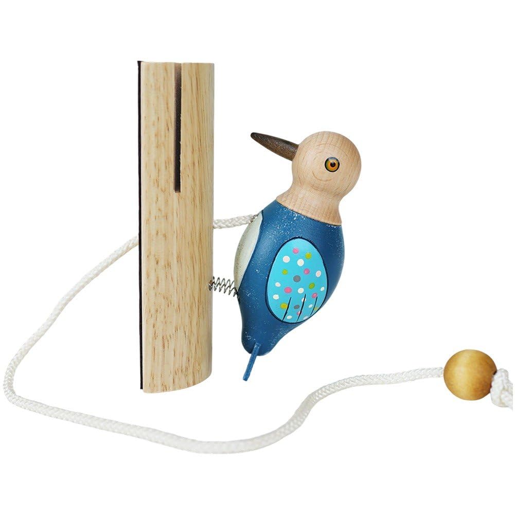 喫茶店 ドアベル バー 引き紐式 玄関 店舗用 引き戸 木製 お祝い 飲食店 誕生日 キツツキノック音 キツツキ型 ドアノッカー ノックベル