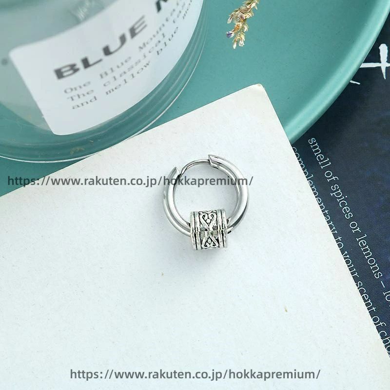 おしゃれ 片耳用 かっこいい メンズ リングピアス アクセサリー シンプル 輪っか ...