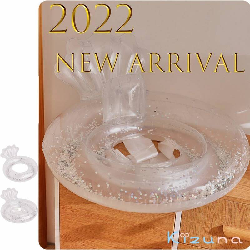 プール 浮輪 貝殻 うきわ クリア かわいい 流れ ビーチ 親子 透明 オシャレ浮輪 浮き輪 子供用 足入れ フロート シェル 70 大人用 夏 キラキラ 海 川 おもしろ浮輪 キッズ 水遊び フロート 可愛い シェルフロート