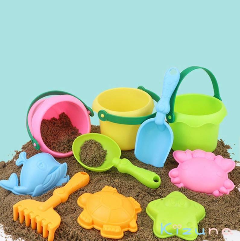 夏休み 誕生日 水遊び 海水浴 子供用 ビーチバケツ おもちゃ シャベルセット ギフト お砂場セット 砂遊びおもちゃ 砂場セット 雪遊び ビーチ お風呂おもちゃ レジャー 幼児 キッズ 知育玩具