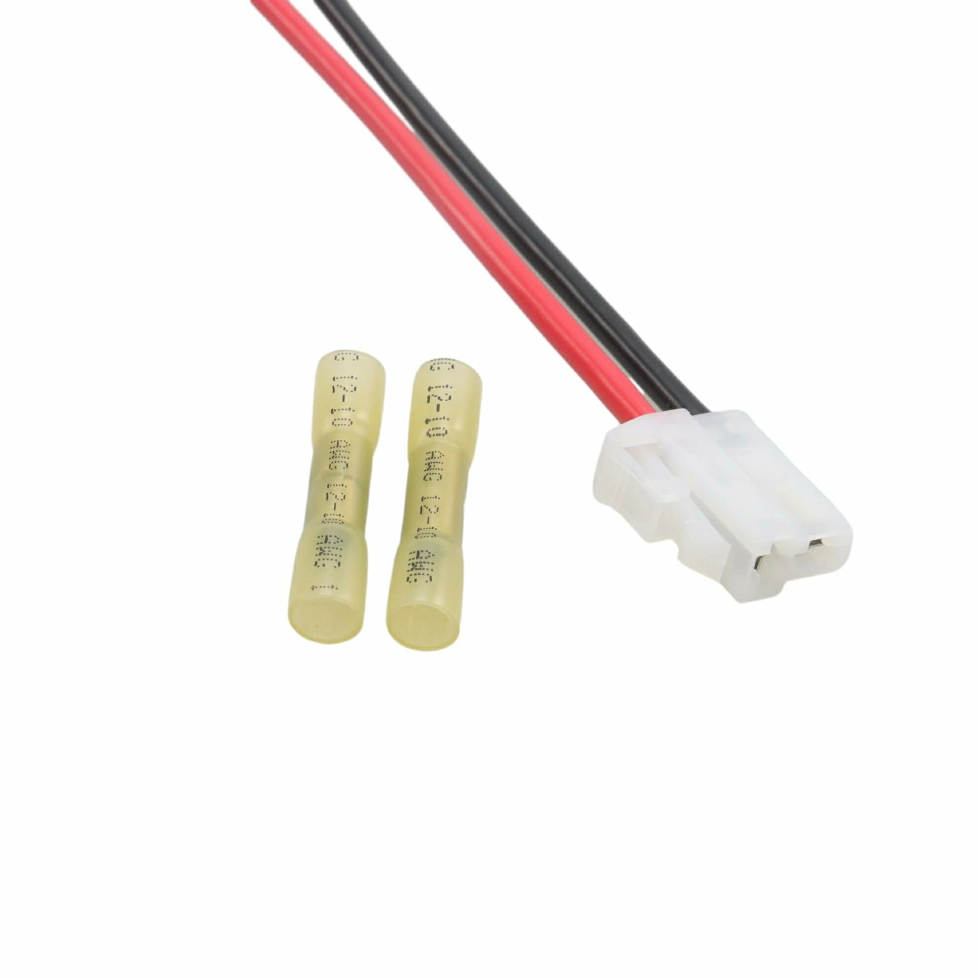 乐天商城 - SPAL電気ファン、太いワイヤー、12AWG、2ピンジャック、ワイヤー長さ11.8インチに対応。 ユニバーサル冷却ファンコネクタピグテールハーネス