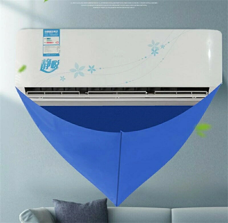 漏れがないこと 掃除 エアコン掃除カバー エアコンクリーニング用カバー 壁掛用 エ 掃除シート エアコン洗浄カバー エアコン シート 汚水の飛散を防ぐ 洗浄 再利用可能 使いやすい アコン掃除養生袋 排水