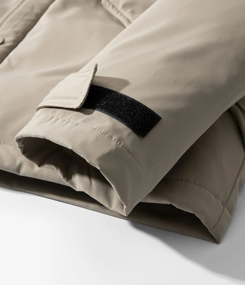 フード付き メンズダウンジャケット ECWCS PARKA ダウンコート