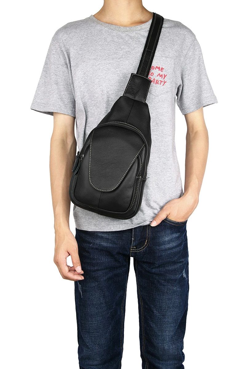 Men'S Bag - ショルダーバッグ 斜めがけ メンズ レザー 上品 ボディーバッグ