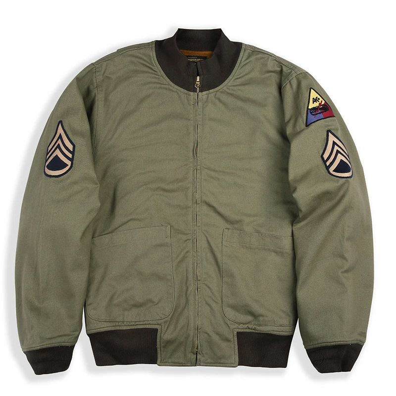 メンズ Jacket アメカジジャケット Tanker ミリタリージャケット（2枚目）