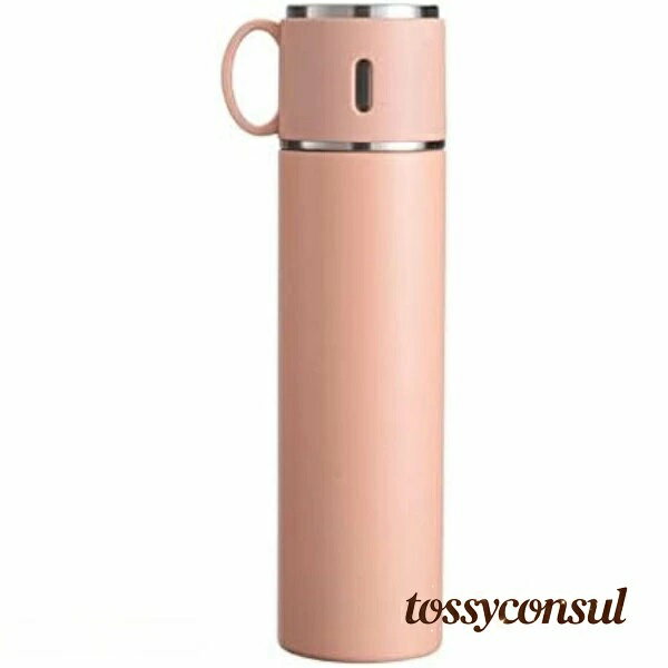 乐天商城 - ステンレス鋼 洗いやすい 保温 ウォーターボトルコップ付き 長時間 水筒 コーヒー水筒 ギフト 子供用 保温保冷 ステンレスボトル 大容量 プレゼント 新生活 学生