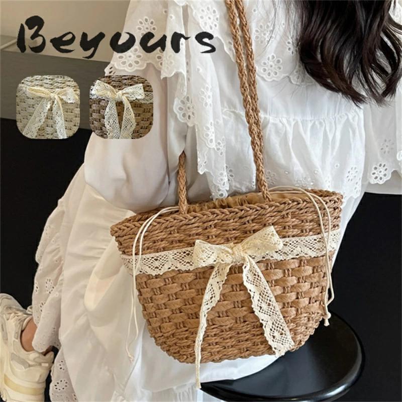 女性 プレゼント きれいめ ゆかた ギフト かご 夏 お散歩バッグ 和装バッグ きもの 軽量 和小物さくら 大きめ バック カゴ 洒落 籠バッグ トートバッグ カジュアル 夏 サマーバッグ 誕生日 バッグ 贈り物 巾着仕様