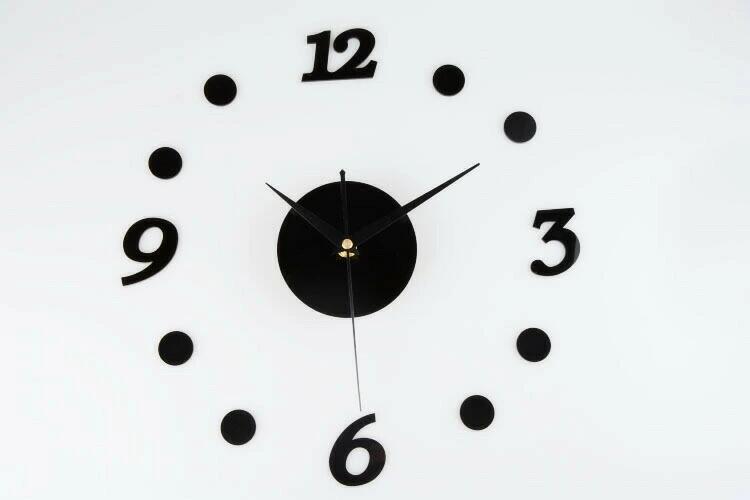 北欧 壁に貼る おしゃれ モダン 壁時計 ウォールクロック ステッカー 可愛い 自由にアレンジ可能 DIY ウォール クロック 時計 部屋のイインテリア ウォールステッカー オシャレ クロック 壁 シール デコレーション レイアウト