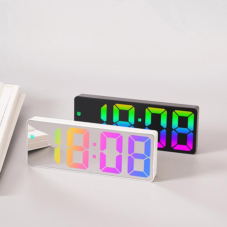 乐天商城 - デジタル 置き時計 置き掛け兼用時計 LED電子時計 2way タイマー clock デジタル時計 壁掛け led 壁掛け時計 年/月/日 壁掛け時計 目覚まし時計 明るさ調整 USB電源 置時計 アラーム スヌーズ機能 12H/24H切替 温度/日期切替表示 壁掛け時計