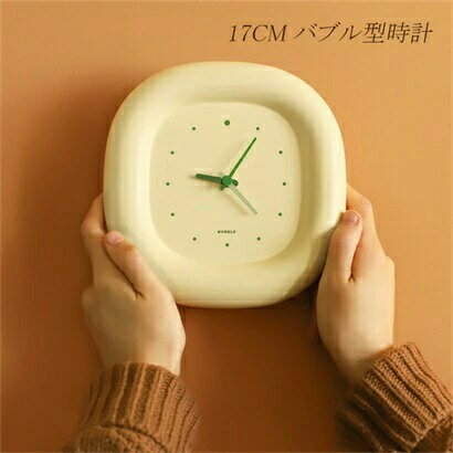 Wall Clocks - 壁掛け時計 掛け時計 北欧 おしゃれ デジタル時計 水玉アートクロック バブル型時計 石英時計 掛け 時計 小型 高精度 掛置兼用
