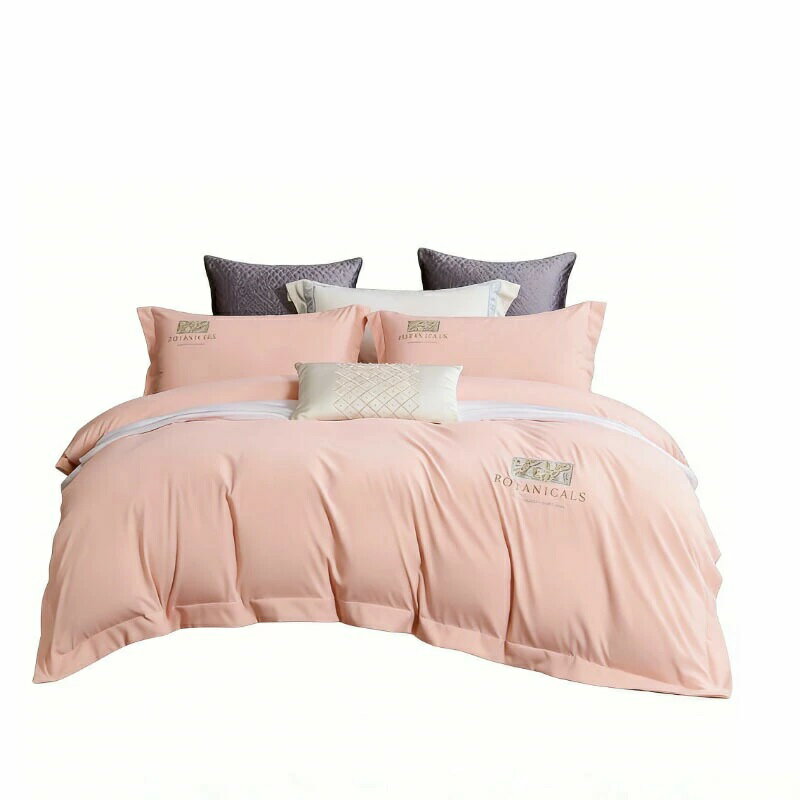 乐天商城 - 4 ヨーロピアン調 シーツ 2m ベッド用品 高級刺繍 掛け布団カバー 点セット 高級感 ベッドリネン