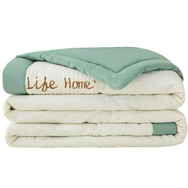 乐天商城 - 肌掛け布団 夏用 洗える シアサッカー 泡泡紗 シングル 夏布団 夏涼い タオルケット おしゃれ キルトケット エアコン対策 冷房対策 オールシーズン 通気性 吸湿 速乾 柔らかい 丸洗いOK 寝具 軽量 北欧 モダン インテリア ギフト 快適 快眠