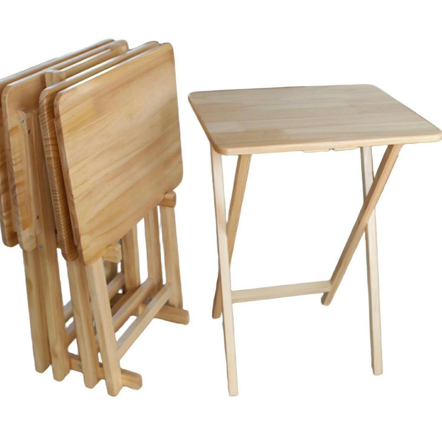 Foldable Chairs - 折りたたみテーブル 木製 サイドテーブル コンパクト 簡易デスク パソコンデスク アウトドアテーブル ロールテーブル ウッドロールトップ キャンプ おしゃれ 庭 ベランダ ピクニック 収納 持ち運び