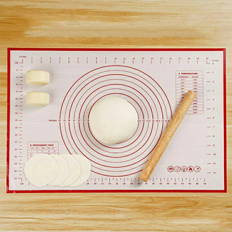 パン作り 食洗機対応 シリコンマット 耐熱温度-40~230℃ 40×60cm 黄変しない くっつ...