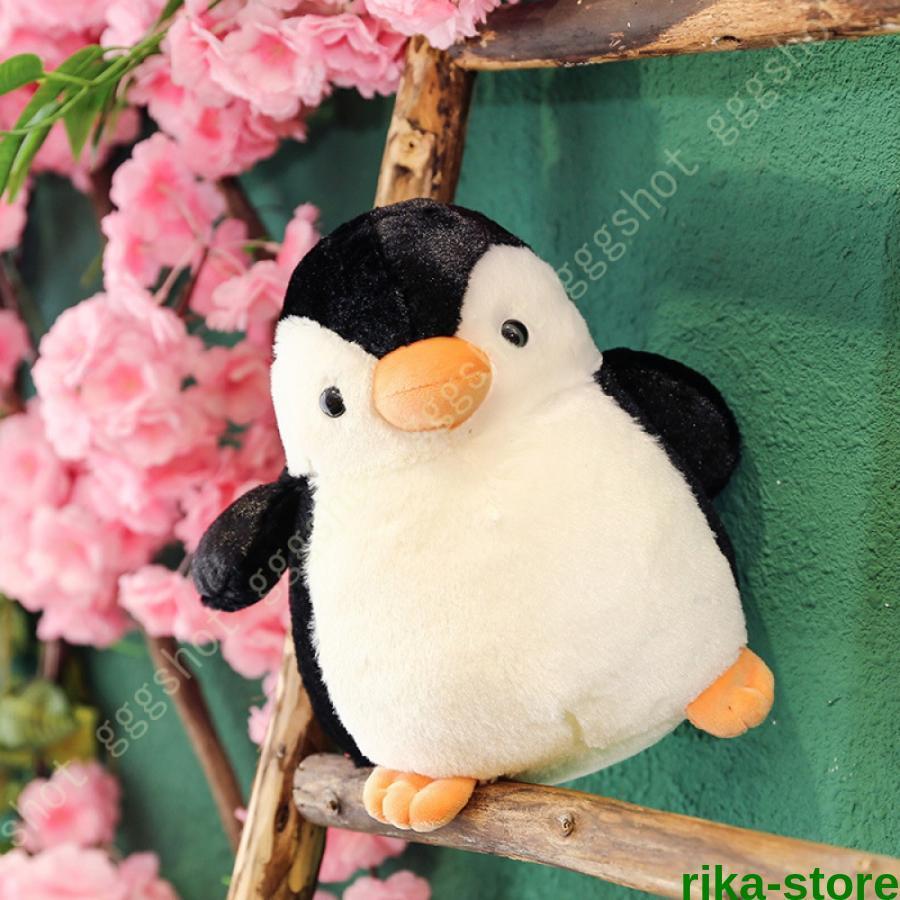 Rakuten - どうぶつ 子供 アニマル 縫いぐるみ ファーストトイ 人形 ベビー リアルペンギンファミリー 動物 リアル 赤ちゃん 雛 誕生日 ヒナ ペンギン ぬいぐるみ