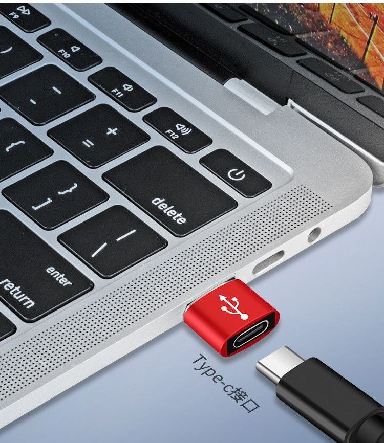 USBオス TYPE-C USB 変換アダプター 小型変換アダプター 変換コネクター データ転送 小型 シンプル TYPE-Cメス 3