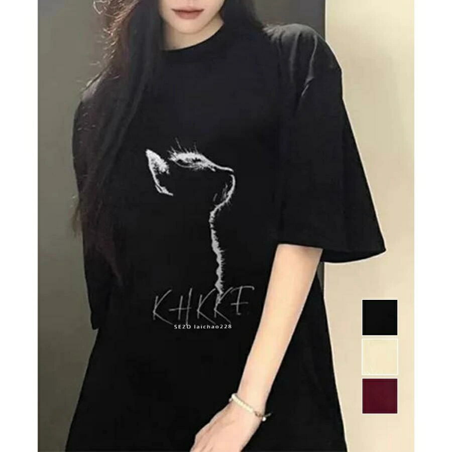 半袖トップス ビッグtシャツ レディース
