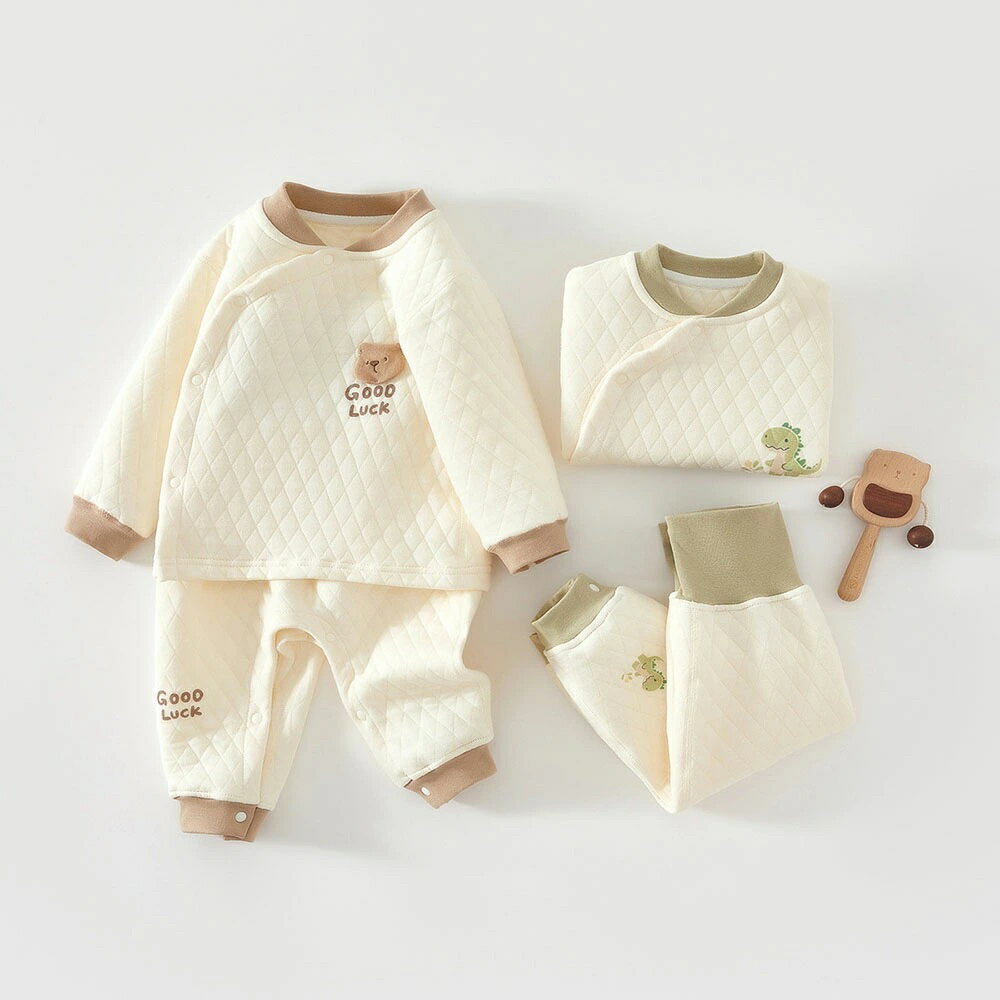 Rakuten - 赤ちゃん 長袖パジャマ ベビー服 男の子 冬 73cm 女の子 春 80cm 綿100％ こども 長袖 66cm ベビー プレゼント キッズ キッズパジャマ パジャマ セットアップ ベビーパジャマ 秋 ルームウェア 90cm 子供服 上下セット コットン 子供パジャマ 出産祝い 新生児