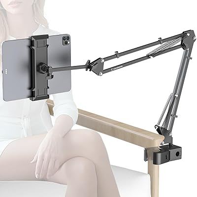 樂天商城 - 揺れない タブレット スマ アーム スタンド SJ-01 横/縱き/仰向け タブレットスタンド 360回転