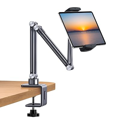 Rakuten - タブレット アーム アルミニウム合金製アームスタンド タブレット スタンド ipad スタンド 360