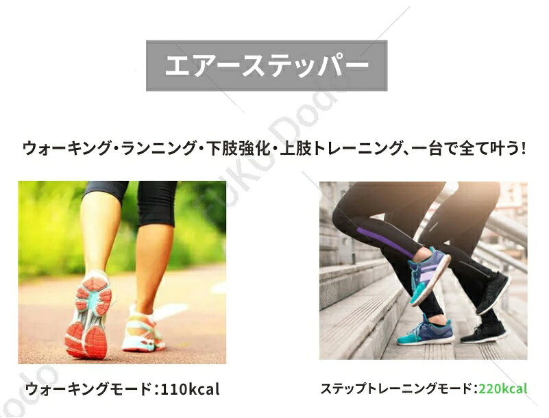 lifeactiveのツイストステッパー ステップ運動 ダイエット 有酸素運動 足踏み健康器具 高齢者向け 健康器具 ダイエット器具 自宅 運動 ウォーキングマシン 静音 コンパクト 家庭用 リハビリ エアーステッパー 運動器具｜アングル2
